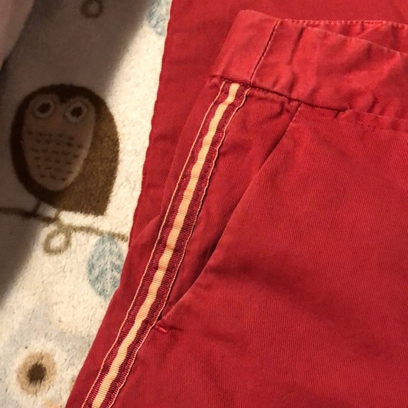 Nili Lotan Red pants Pinstripe Size 4 - Picture 3 of 8